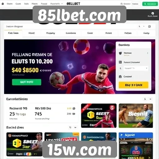 Promoções e bônus disponíveis em 85lbet